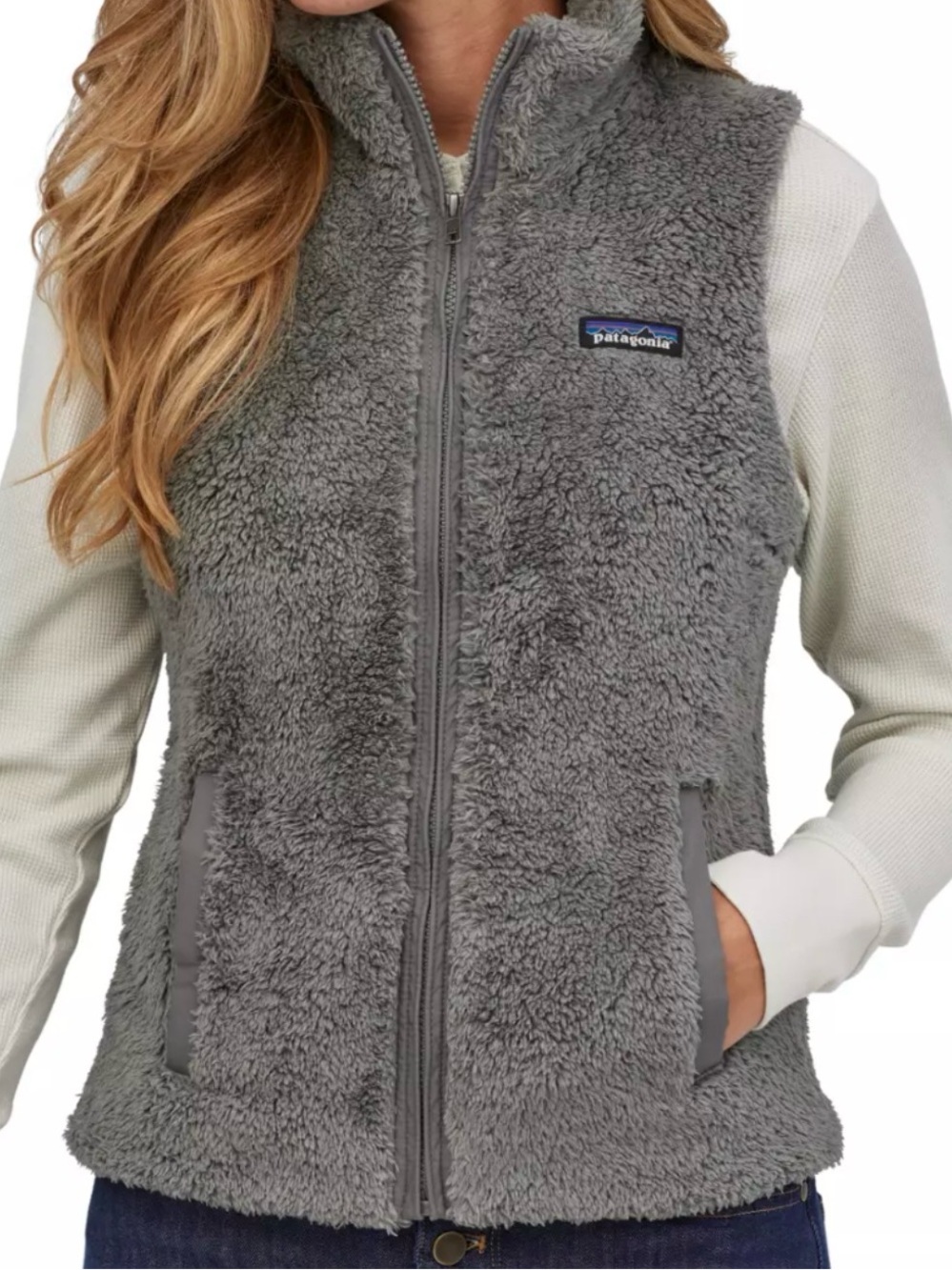 NEW Patagonia Los Gatos Pebble Grey Vest